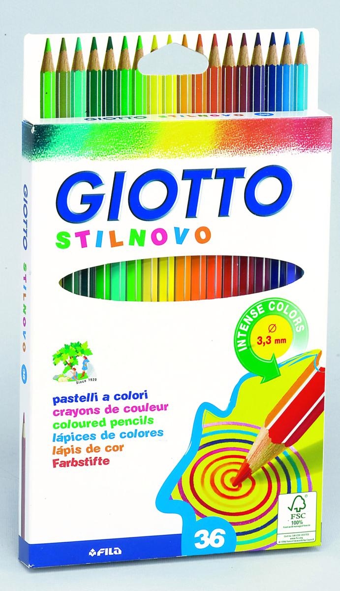 Giotto pastelli stilnovo 36pz bl.